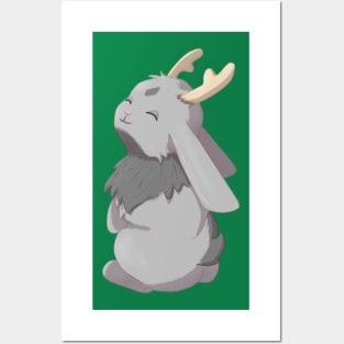 Happy Jackalope Posters and Art